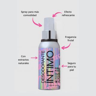 <p> DESODORANTE INTIMO 120ML