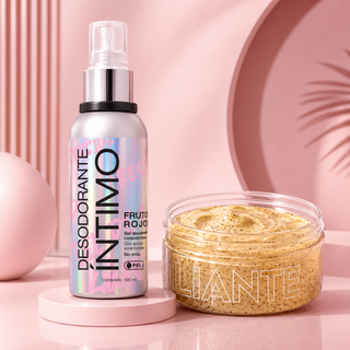 PIEL SECRETA  - Desodorante Intimo + Exfoliante con semillas de arroz