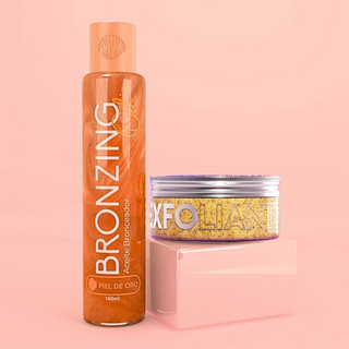 Aceite bronceador  <p>  EXFOLIANTE