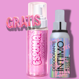DESODORANTE INTIMO FRUTOS ROJOS 🍒 Espuma corporal GRATIS