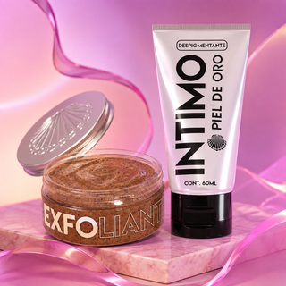 Despigmementante Íntimo 60ml + Exfoliante Corporal